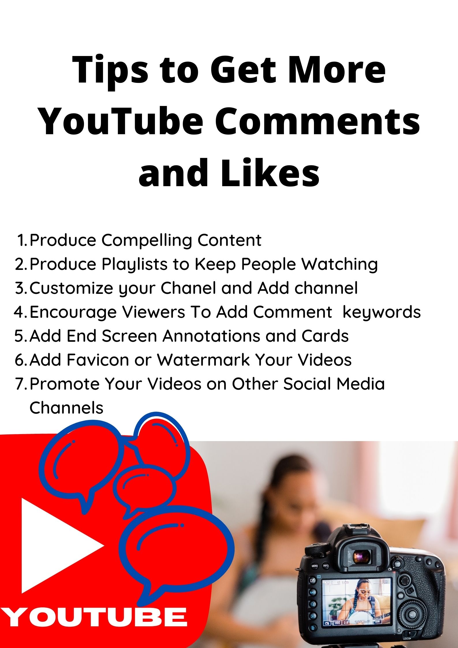  8 Tips to Get More YouTube Comments and Likes