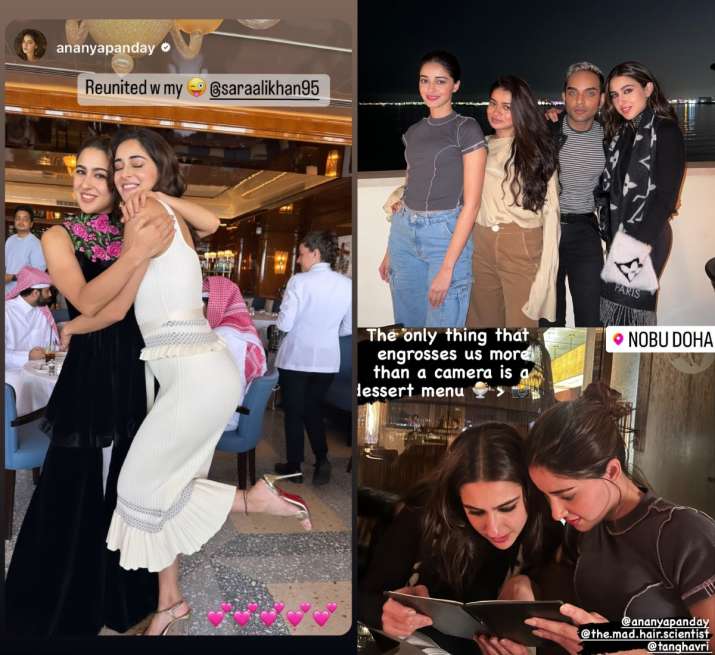 Sara Ali Khan और Ananya Pandey का ये कातिलाना लुक कर रहा फैंस को उनकी ओर आकर्षित, वायरल हो रही हॉट तस्वीरें