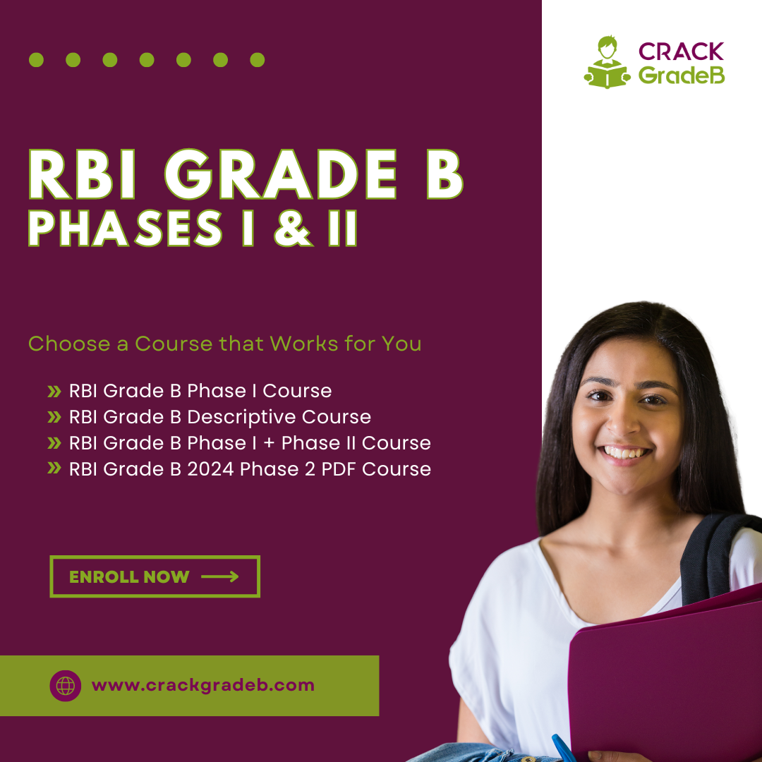 Prepare for RBI Grade B Phase 1 & Phase 2 Course: Your Path to Success