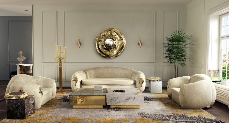 Elegant and Opulent Luxury House Living Room Experience