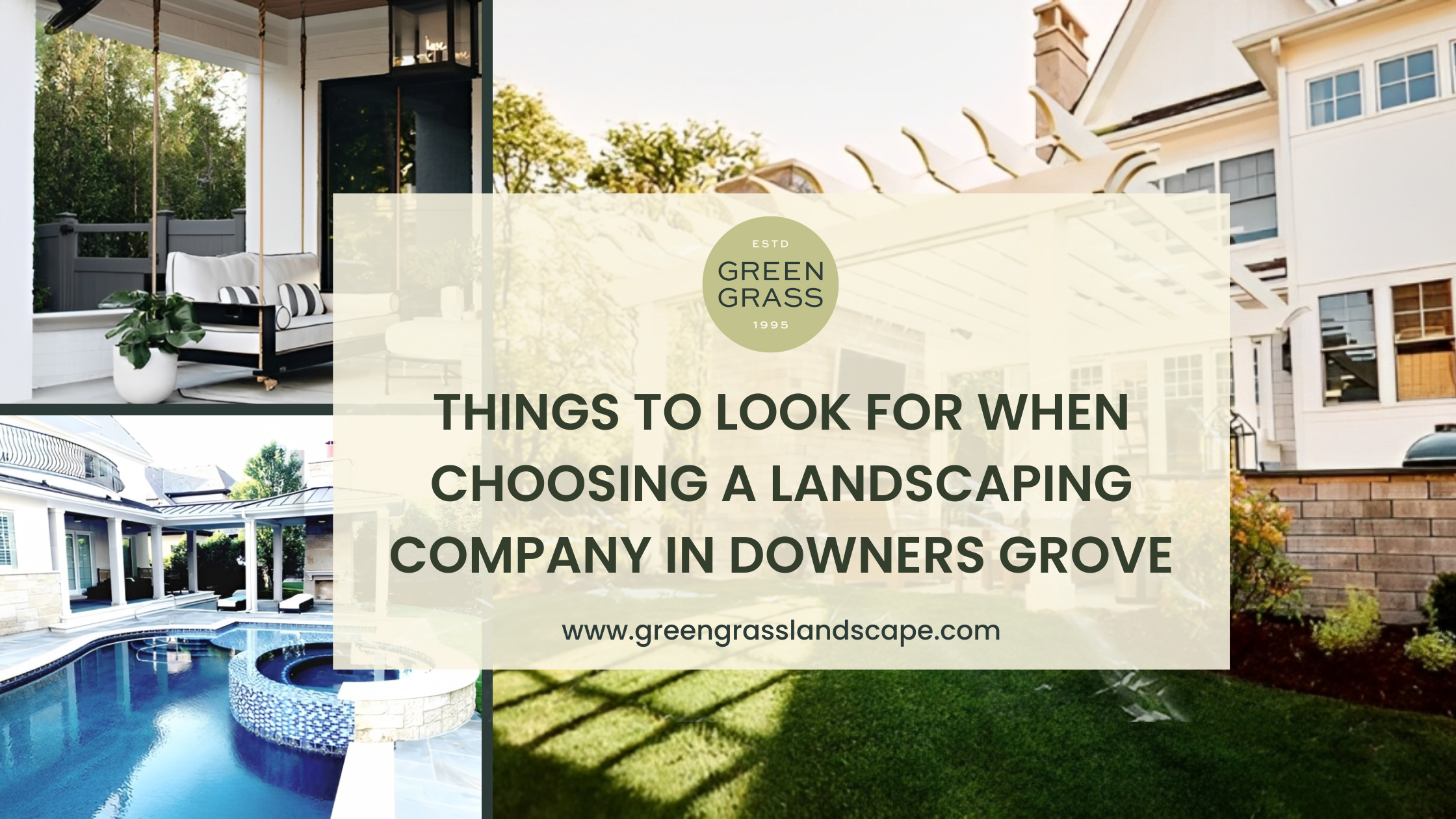Things to Look For When Choosing a Landscaping Company in Downers Grove