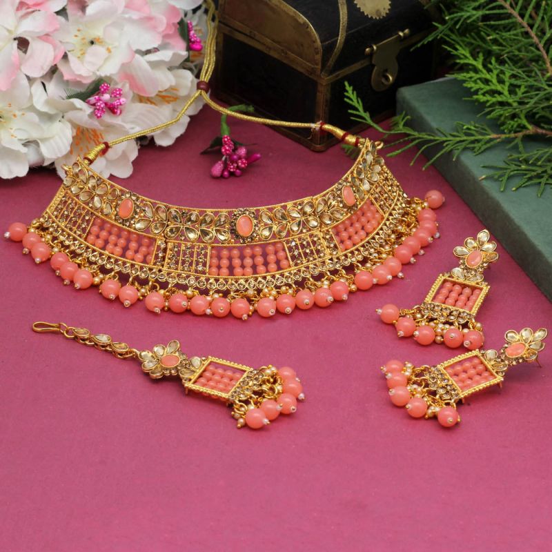 Elevate Your Style with a Stunning Kundan Necklace Under 500, Available at Mayuraj Jewellery