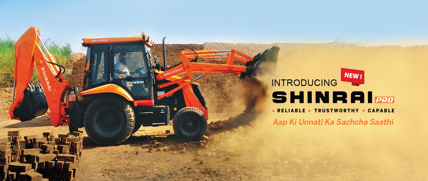 JCB and Tata Hitachi Backhoe Loader Machines in India