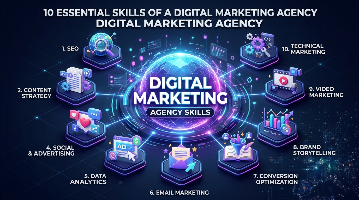 Looking for a Digital Marketing Agency? Check These 10 Skills Beforehand