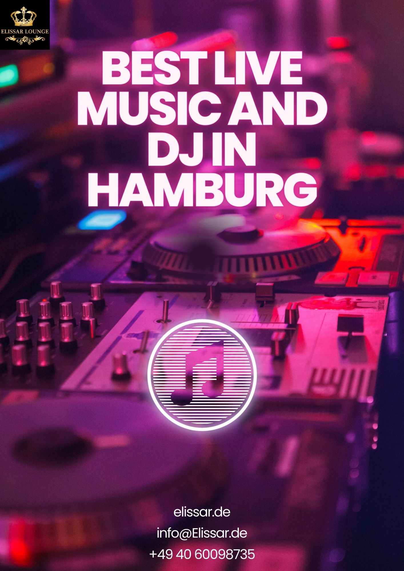 Elissar Lounge: Der ultimative Ort für iranische Partys, beste Live-Musik und DJs sowie den besten Kaffee in Hamburg