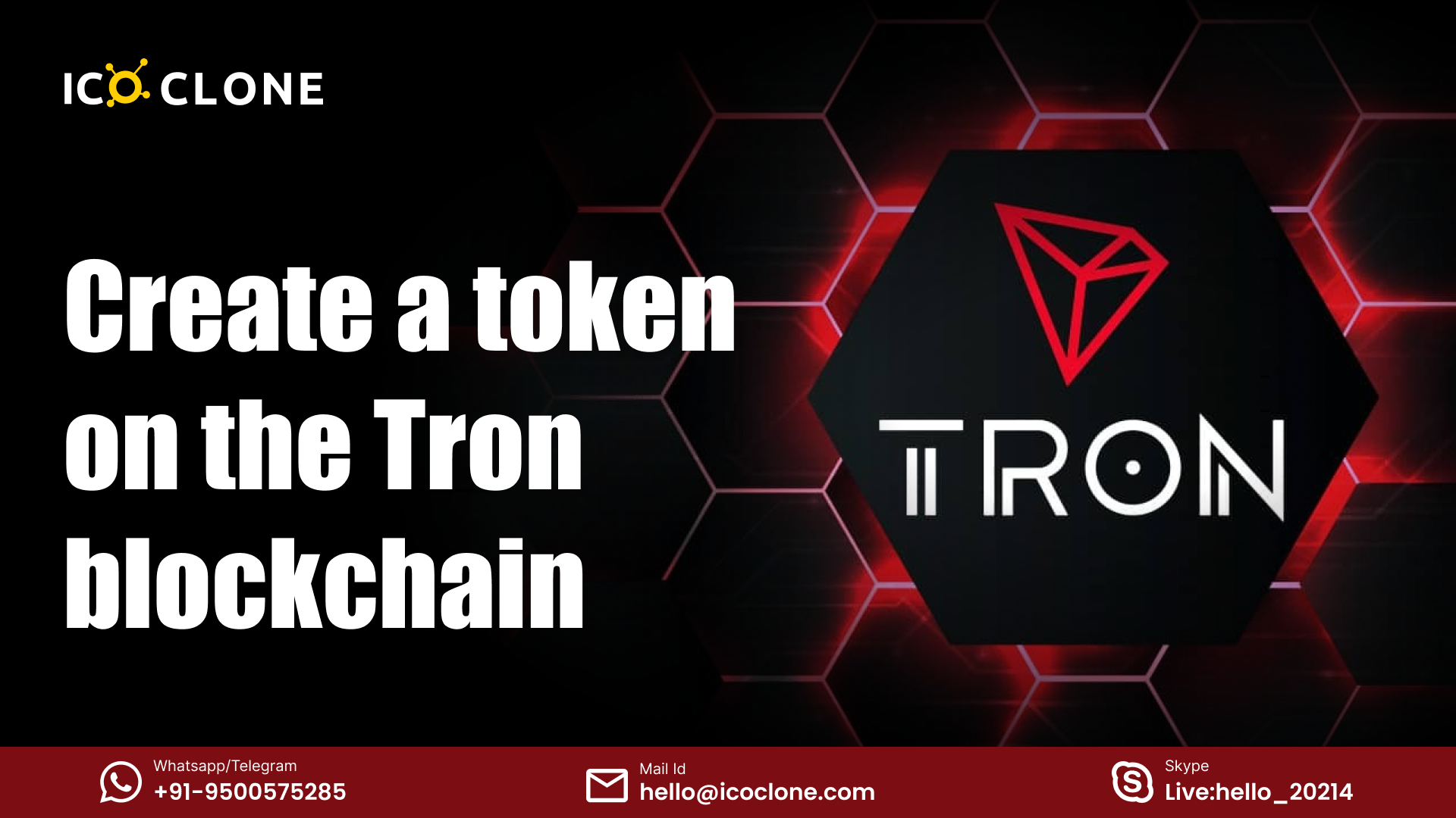 How to create a TRC20 token for your crypto Business?