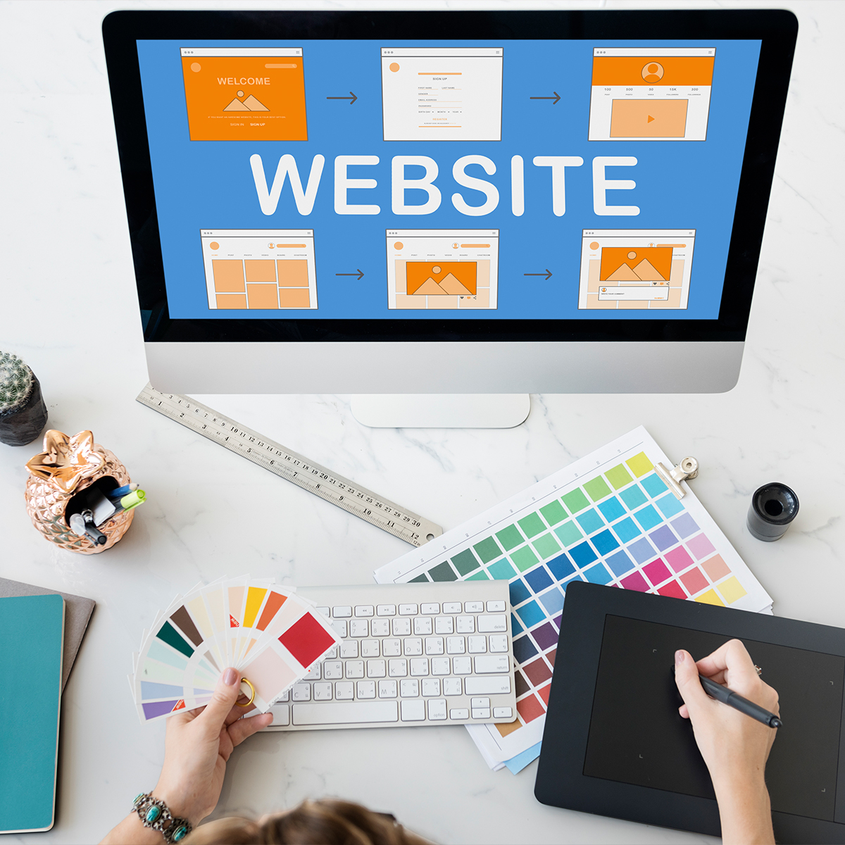 What are some of the top web design services available in Bangalore