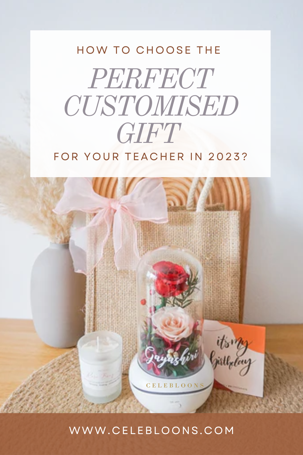 How to Choose the Perfect Customised Gift for Your Teacher in 2023?