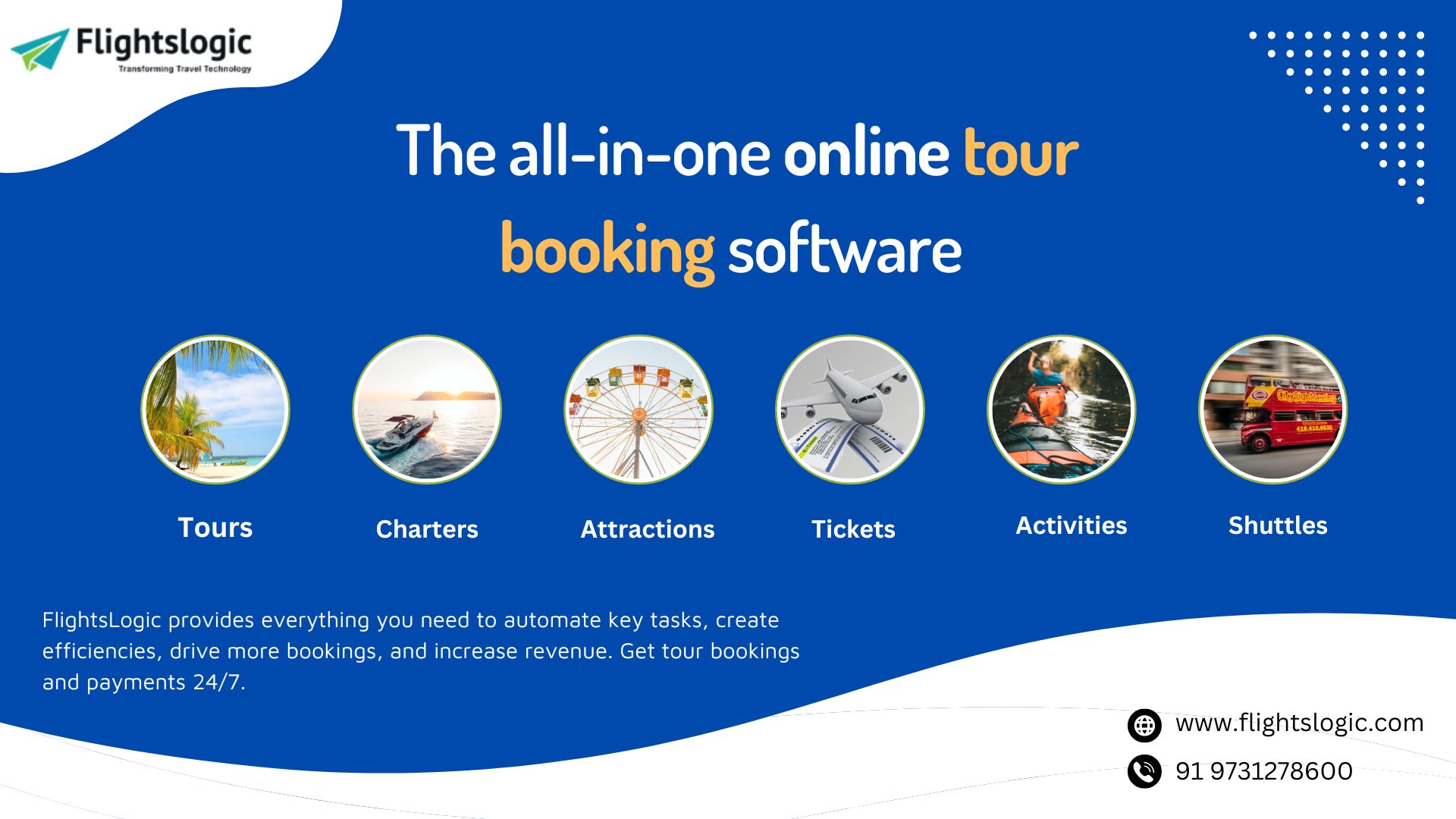 Why is online tour booking software important?