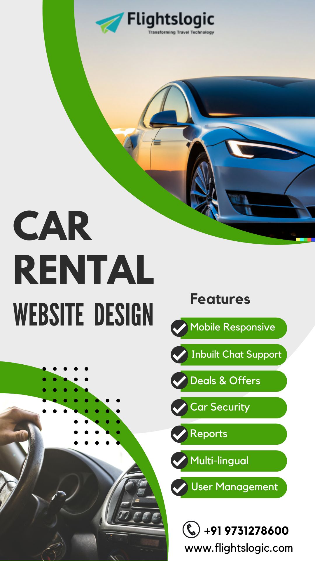 Car Rental Website Design