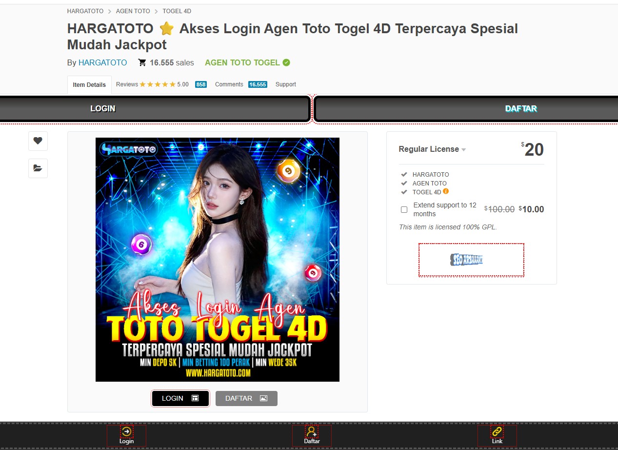 HARGATOTO | Situs Login Toto Togel 4D Resmi dan Terpercaya Spesial Jackpot Setiap Hari