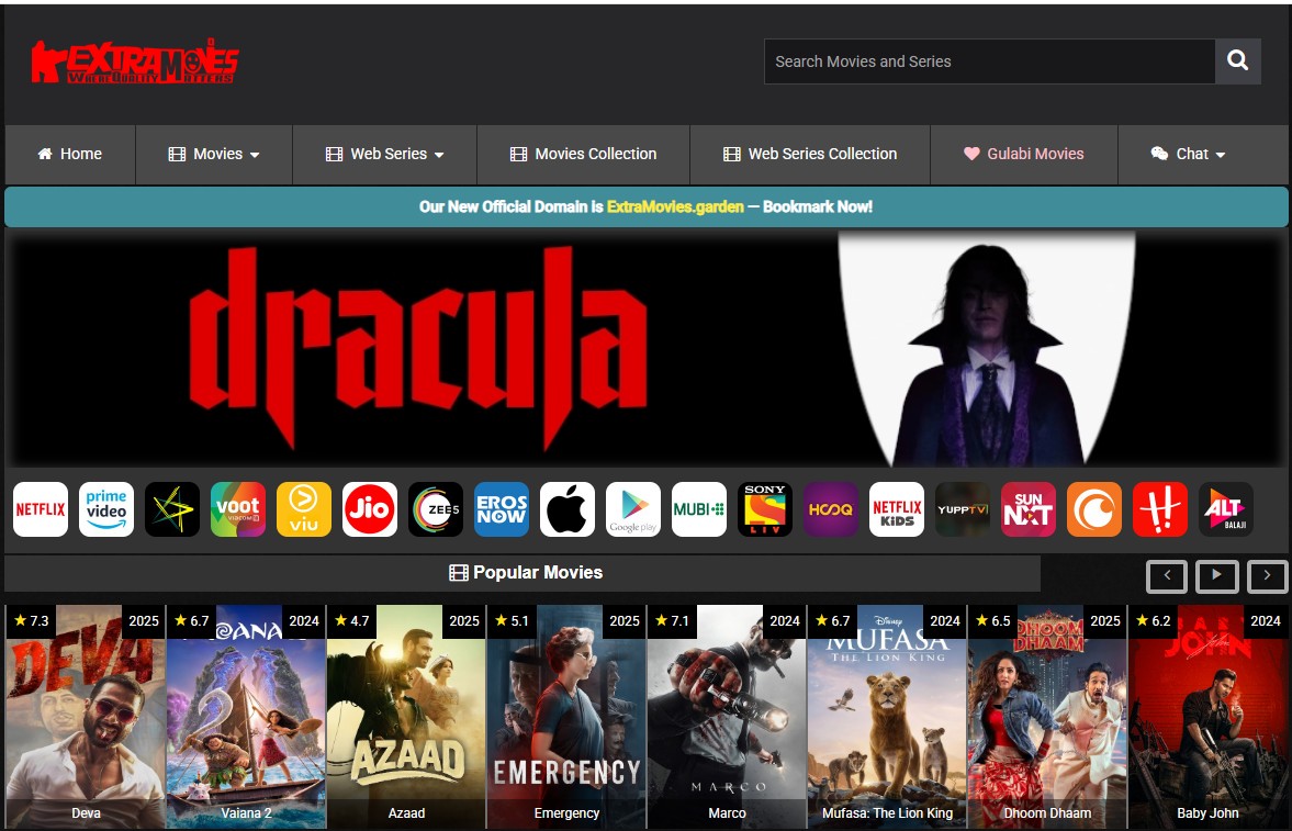 ExtraMovies – Download and Watch Movies Online for Free: An In-Depth Overview