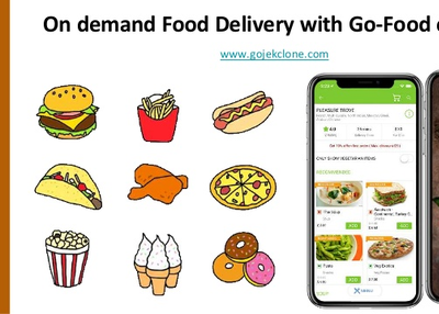 On demand Food Delivery with Go-Food clone app