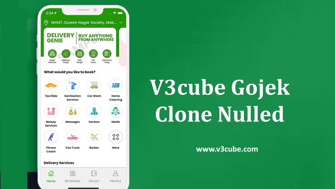 V3Cube Nulled Gojek Clone – The Future Of The On-Demand Industry