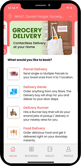 Develop all delivery app that delivers everything in just one click