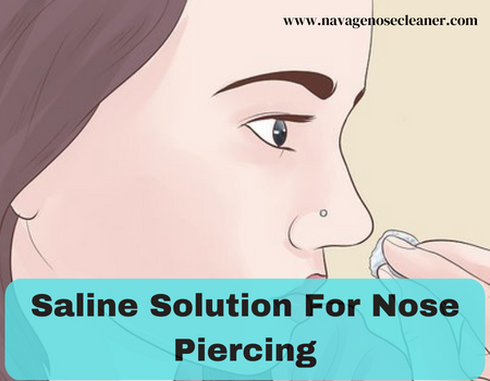 Saline Solution For Nose Piercing