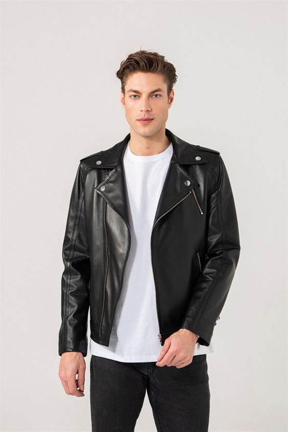 Celebrities Rev Up Their Style with Iconic Biker Jackets