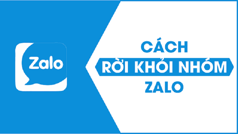 Cách rời nhóm Zalo không hiện thông báo