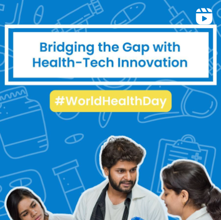 Meritorious Students Showcasing Health-Tech Innovations