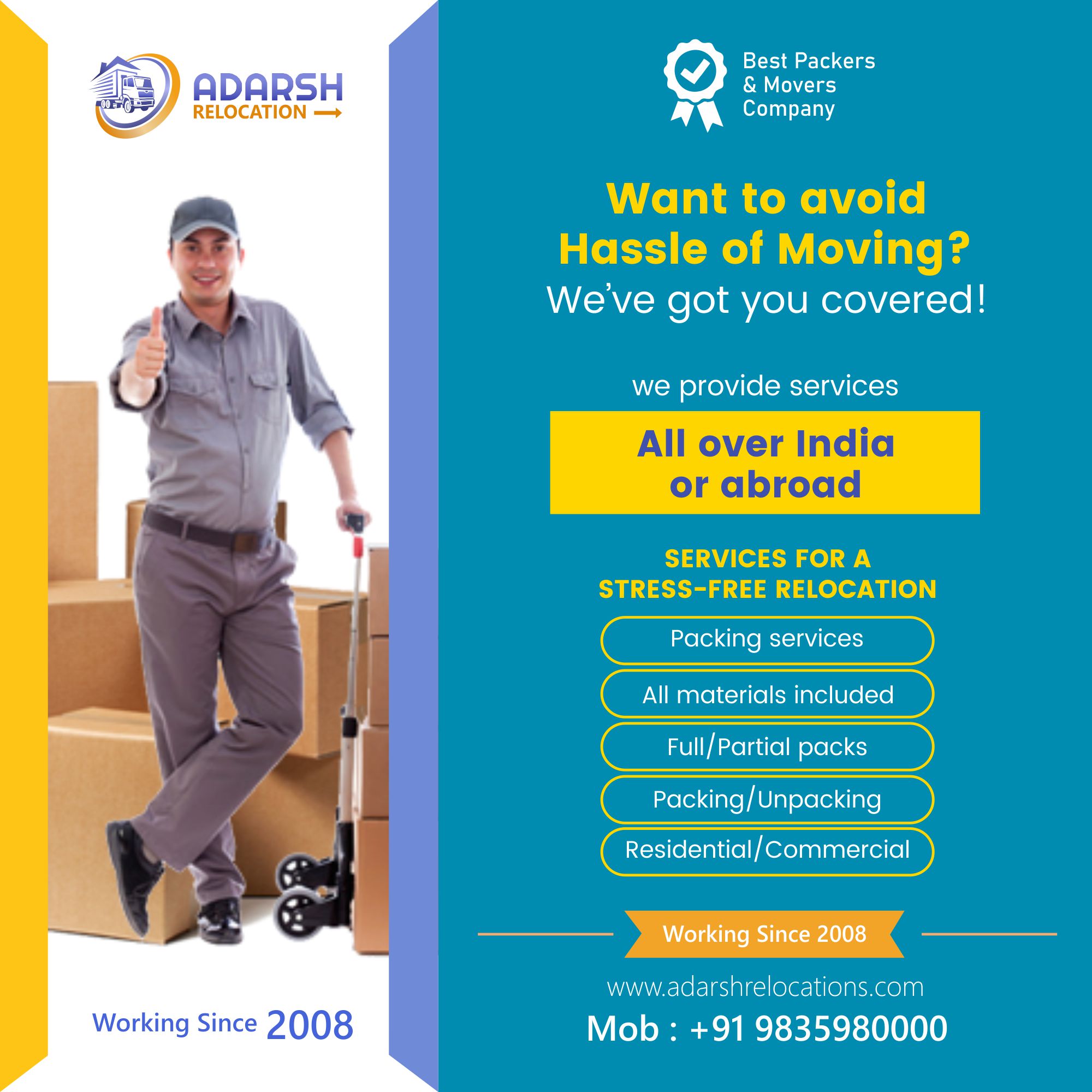 Packers and Movers in Ranchi