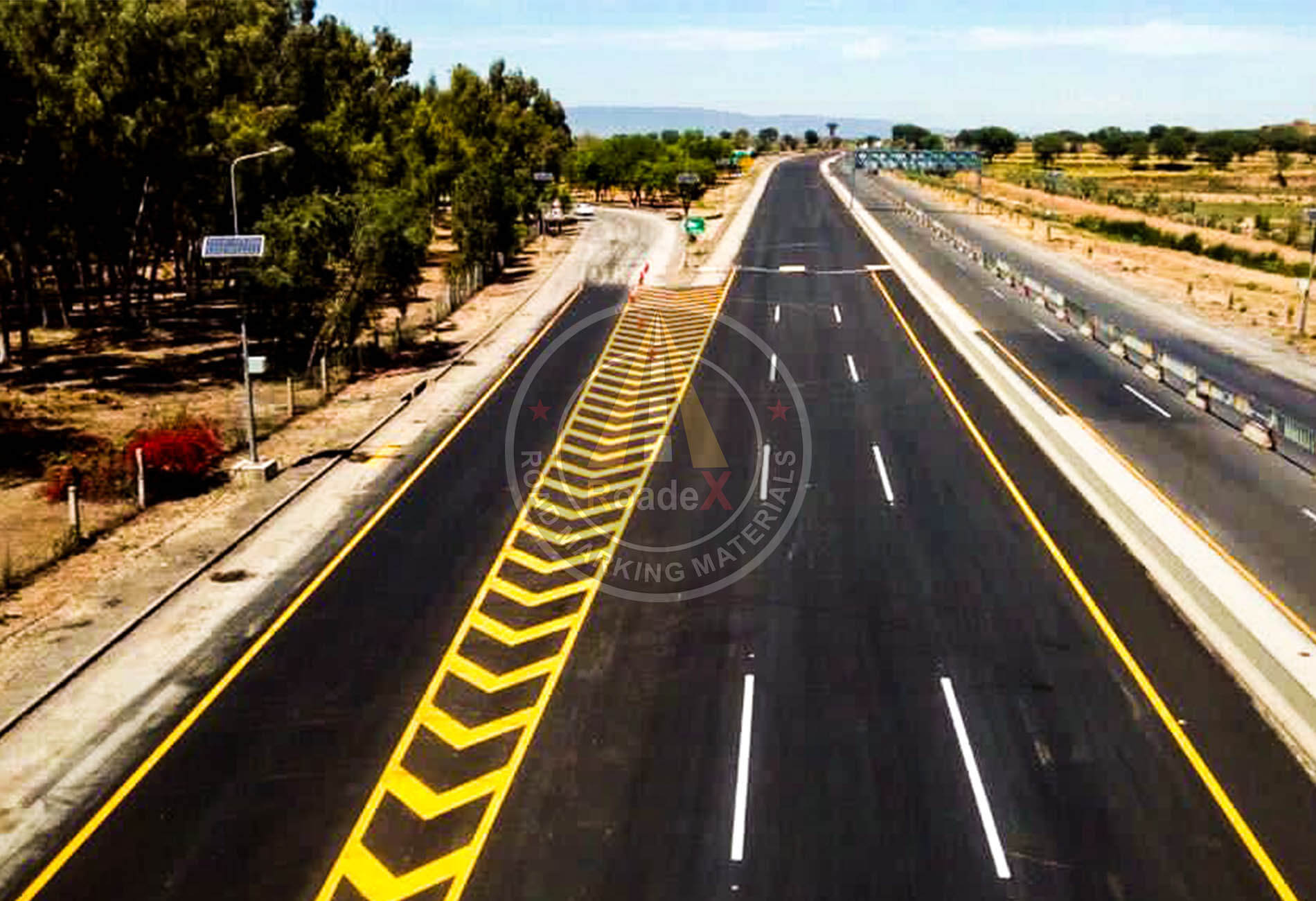 Why is it important to paint the roads?