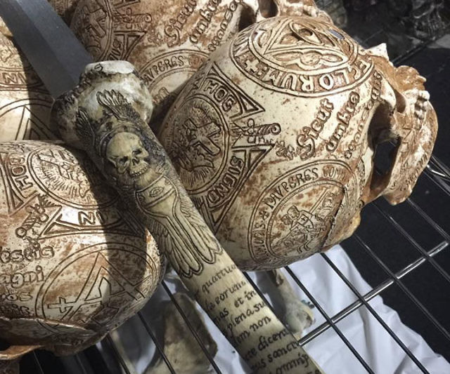 Buy real bone sword