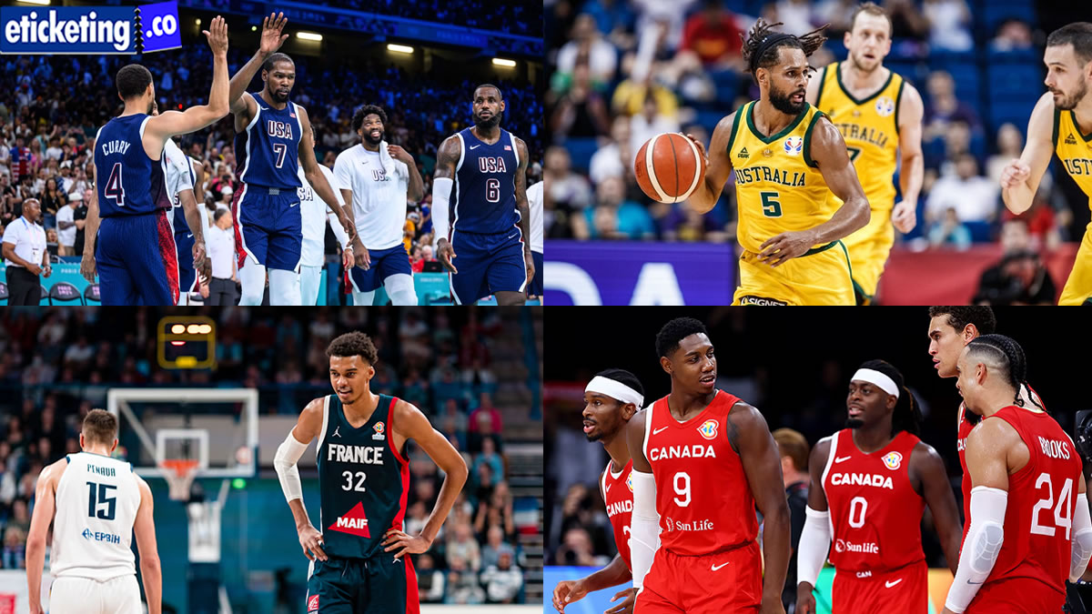 Olympic 2024: Seven teams are vying against USA Basketball for gold at the Paris Olympic