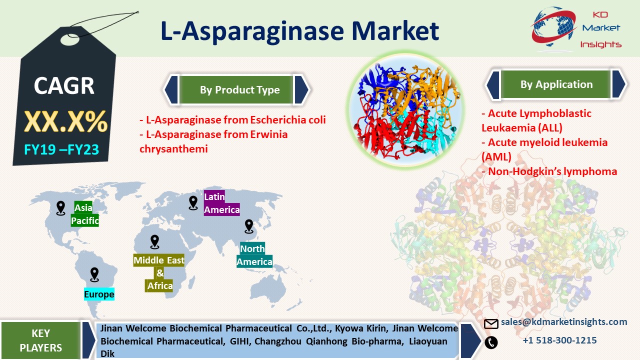L-Asparaginase Market Will Reflect Significant Growth Prospects during COVID-19