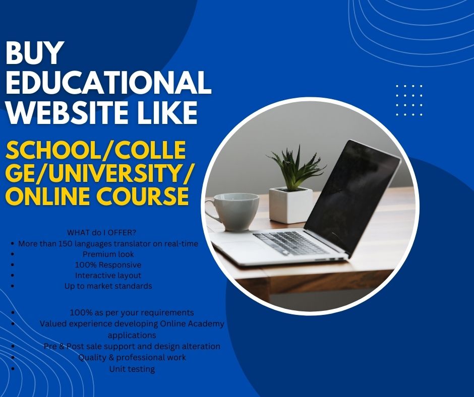 Why You Should Buy an Educational Website