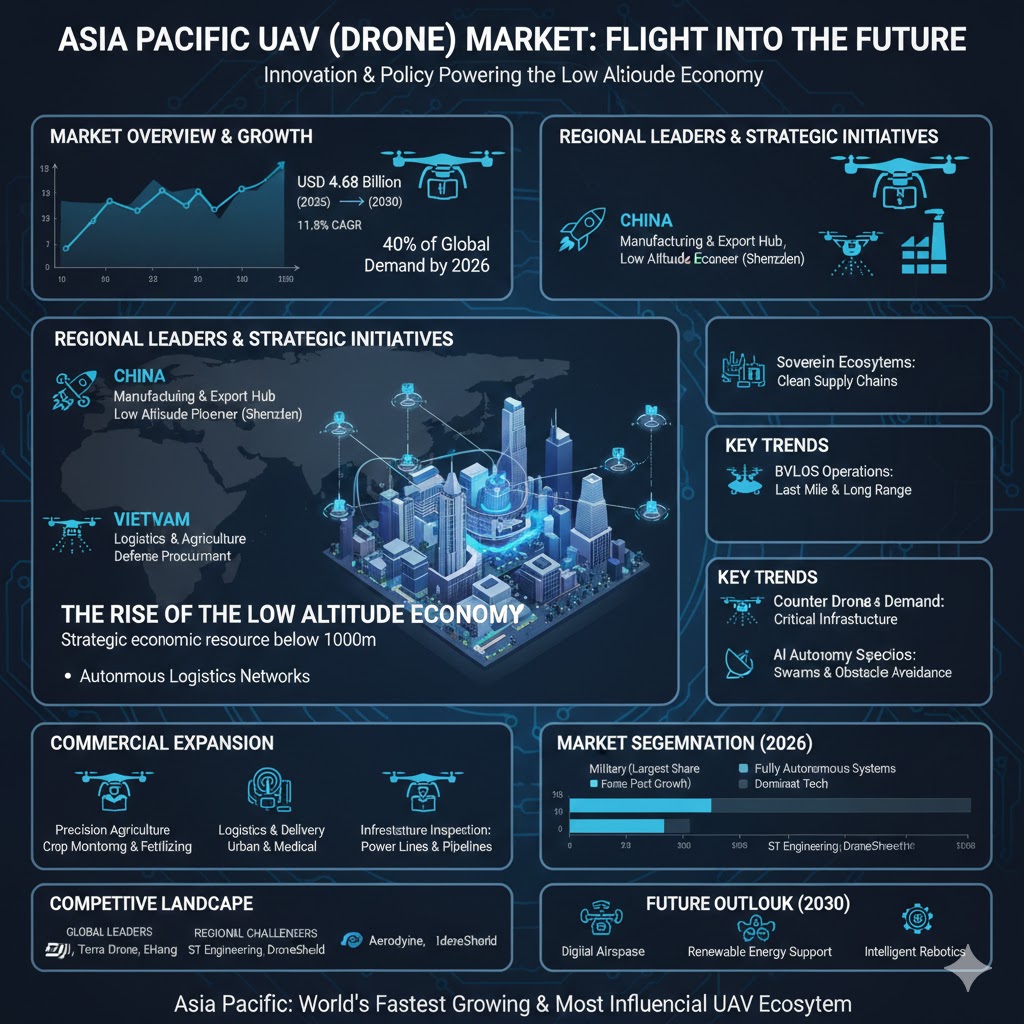 Why Is the Asia Pacific UAV (Drone) Market Leading Global Drone Innovation