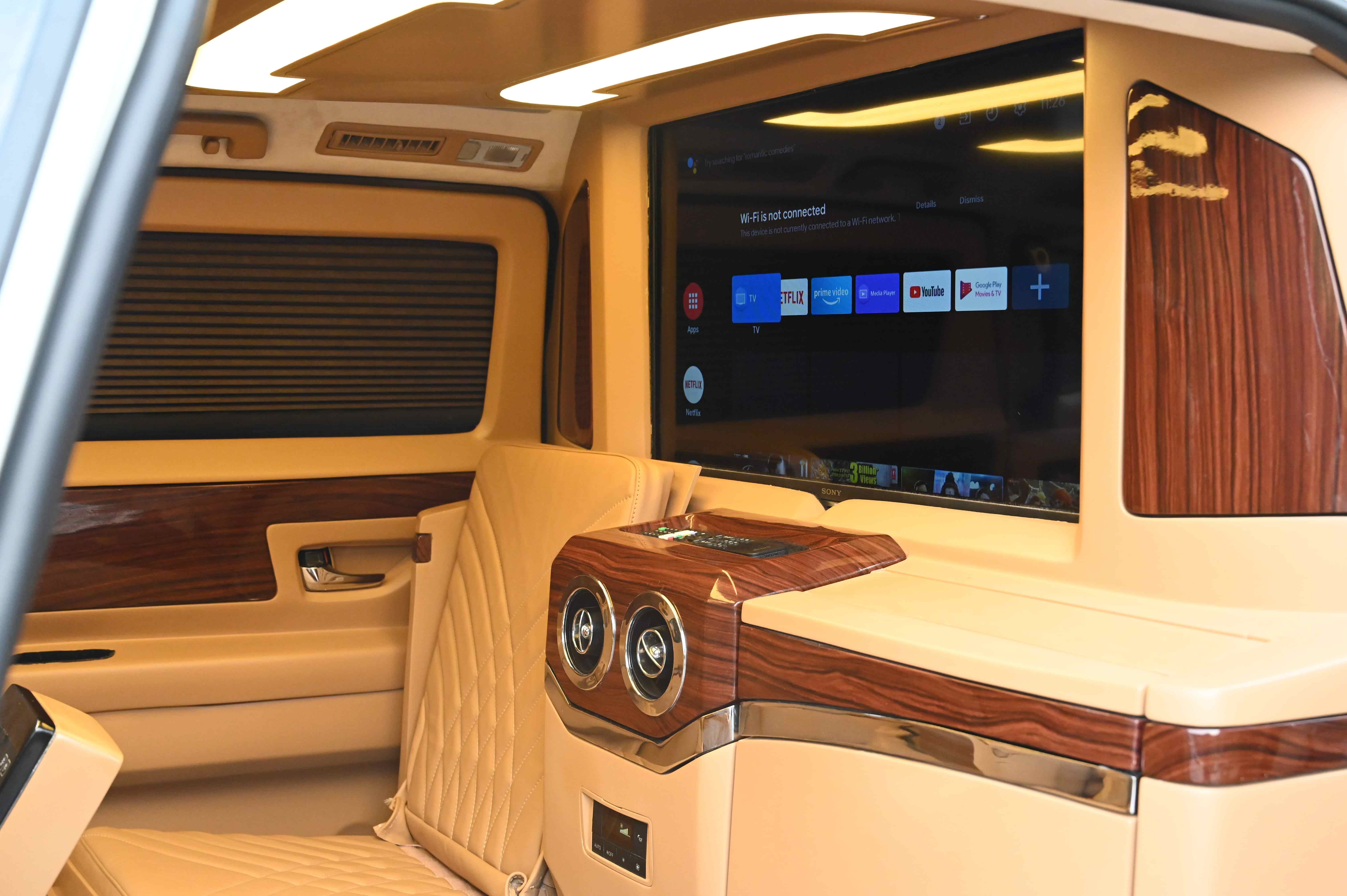 Innova Hycross Interior Lounge Customization Services In Delhi Autotrade Design