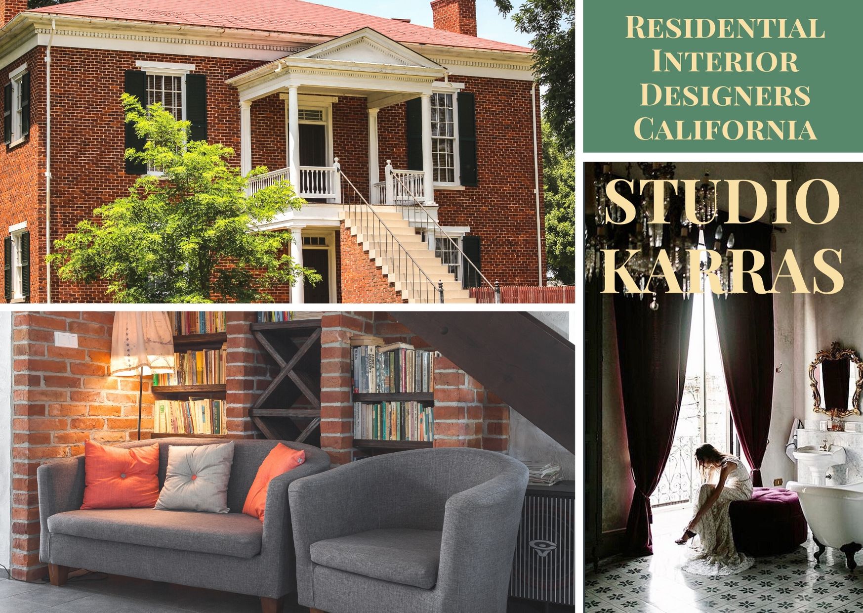 Professional residential interior designers in California