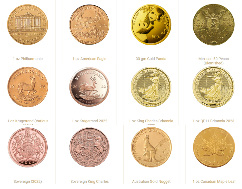 BUY GOLD COINS