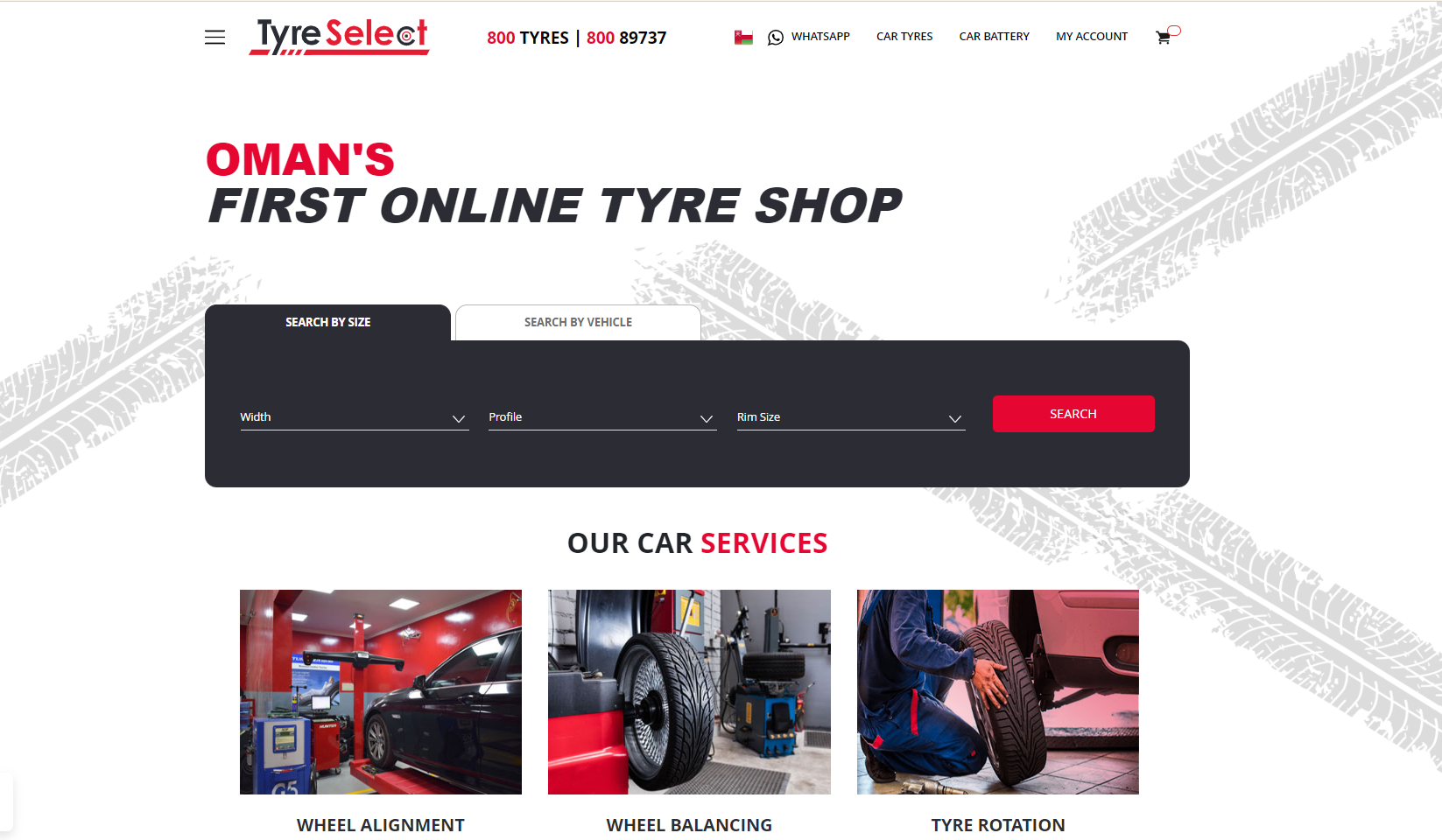 TyreSelect Oman: Your Trusted Source for All Types of Car Tyres Online!