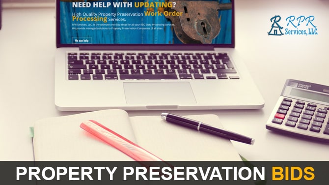 The Process of Writing Bids for the Property Preservation Verticals