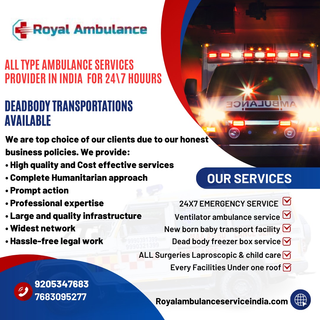 Cardiac Ambulance Service By Royal Ambulance Service