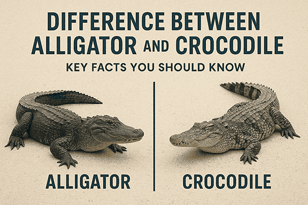 Difference Between Alligator and Crocodile: Key Facts You Should Know