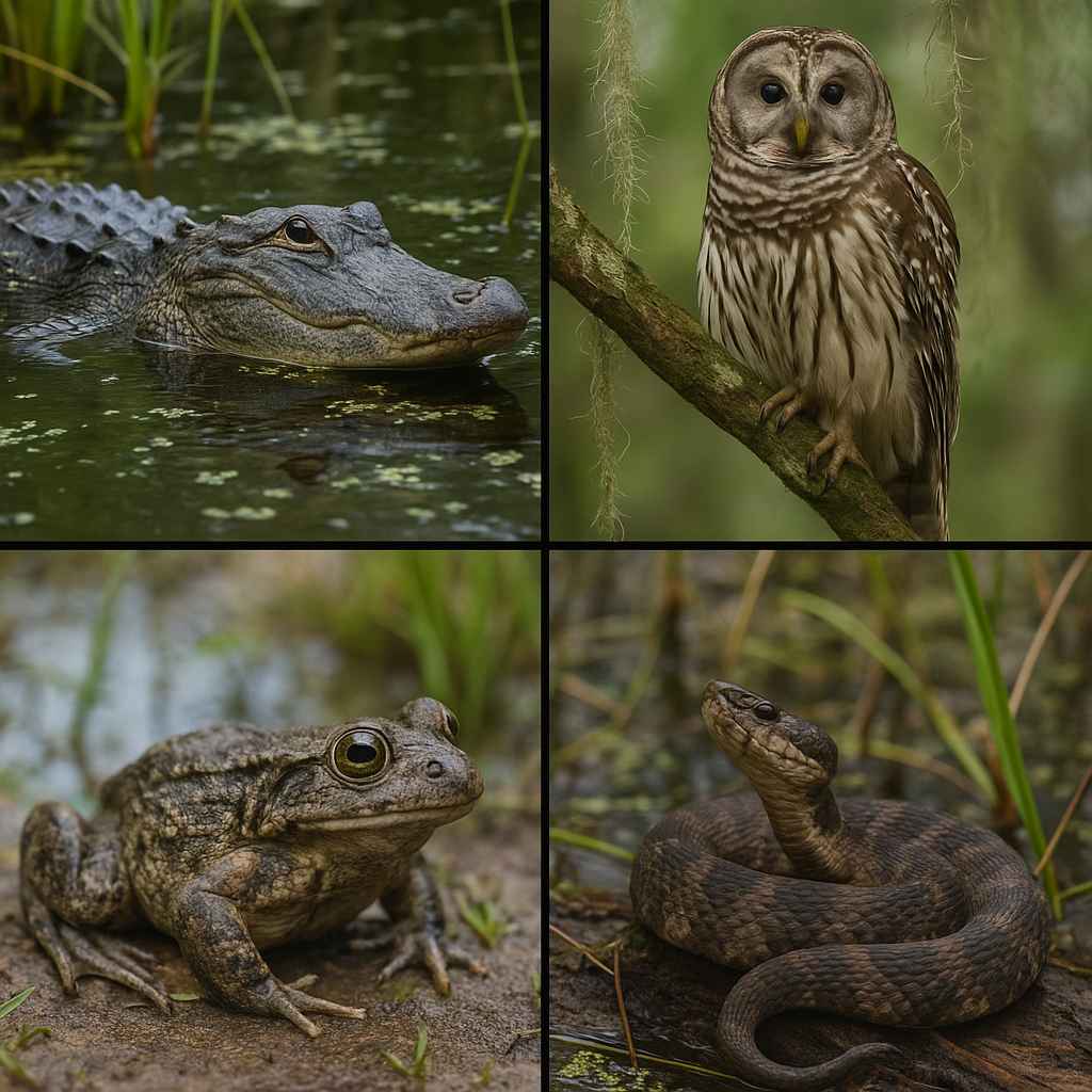 Swamp Animals and the Unique Adaptations That Helped Them Survive