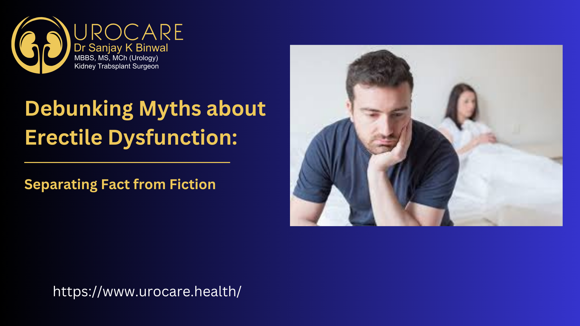 Debunking Myths about Erectile Dysfunction: Separating Fact from Fiction