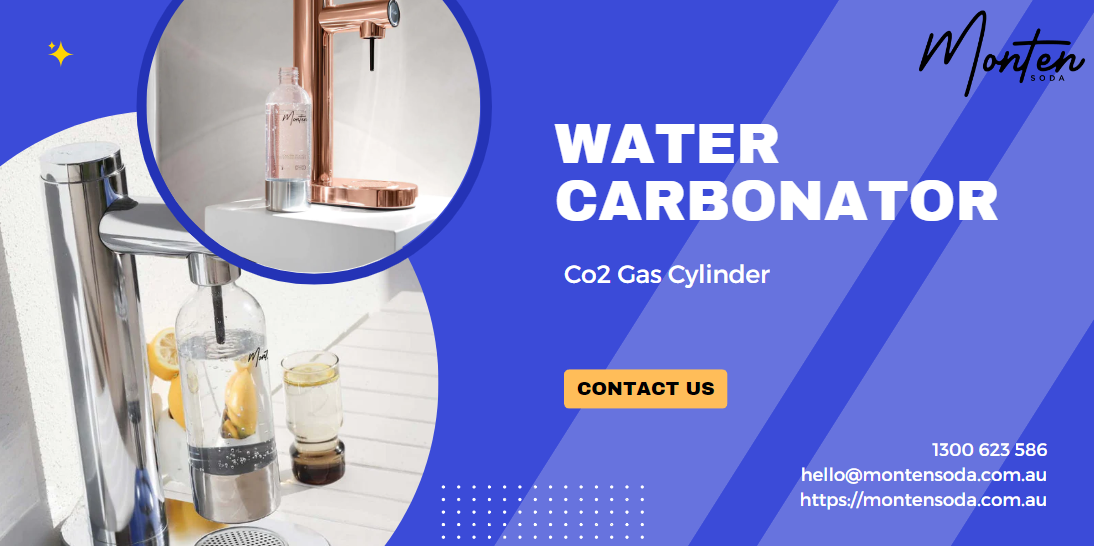 What Is a Water Carbonator or a Co2 gas cylinder and How Does It Work to Make Sparkling Water at Home?