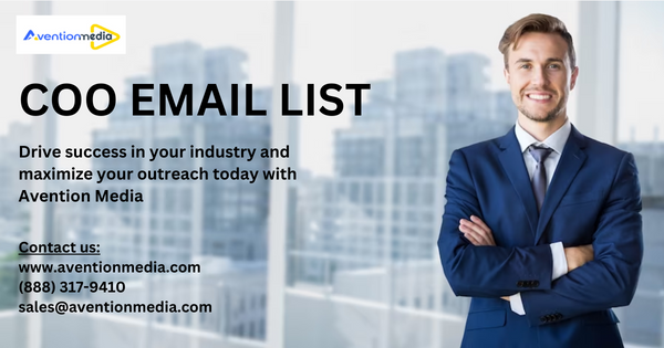 Get verified COO Email List across USA-UK