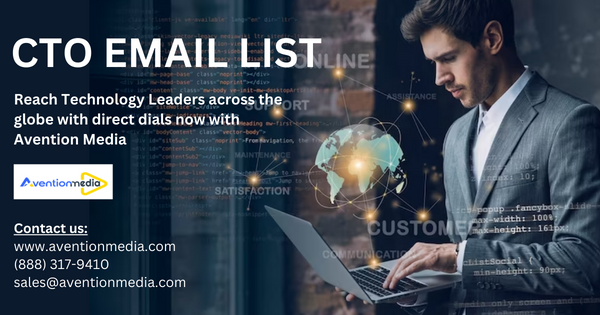 Get comprehensive CTO Email List across USA-UK