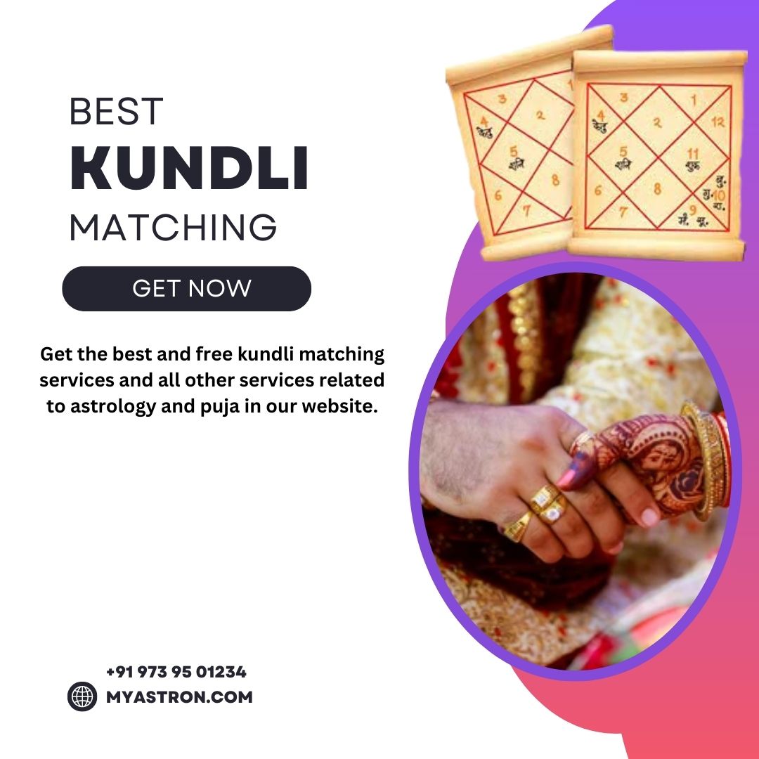 Get the best kundli matching service for marriage