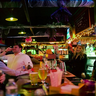 New Years Evening Party In Times Square Manhattan