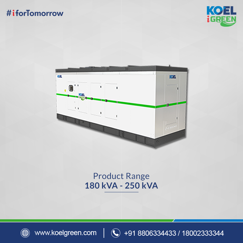 250kva Generator and Silent Diesel Generator with High Efficiency