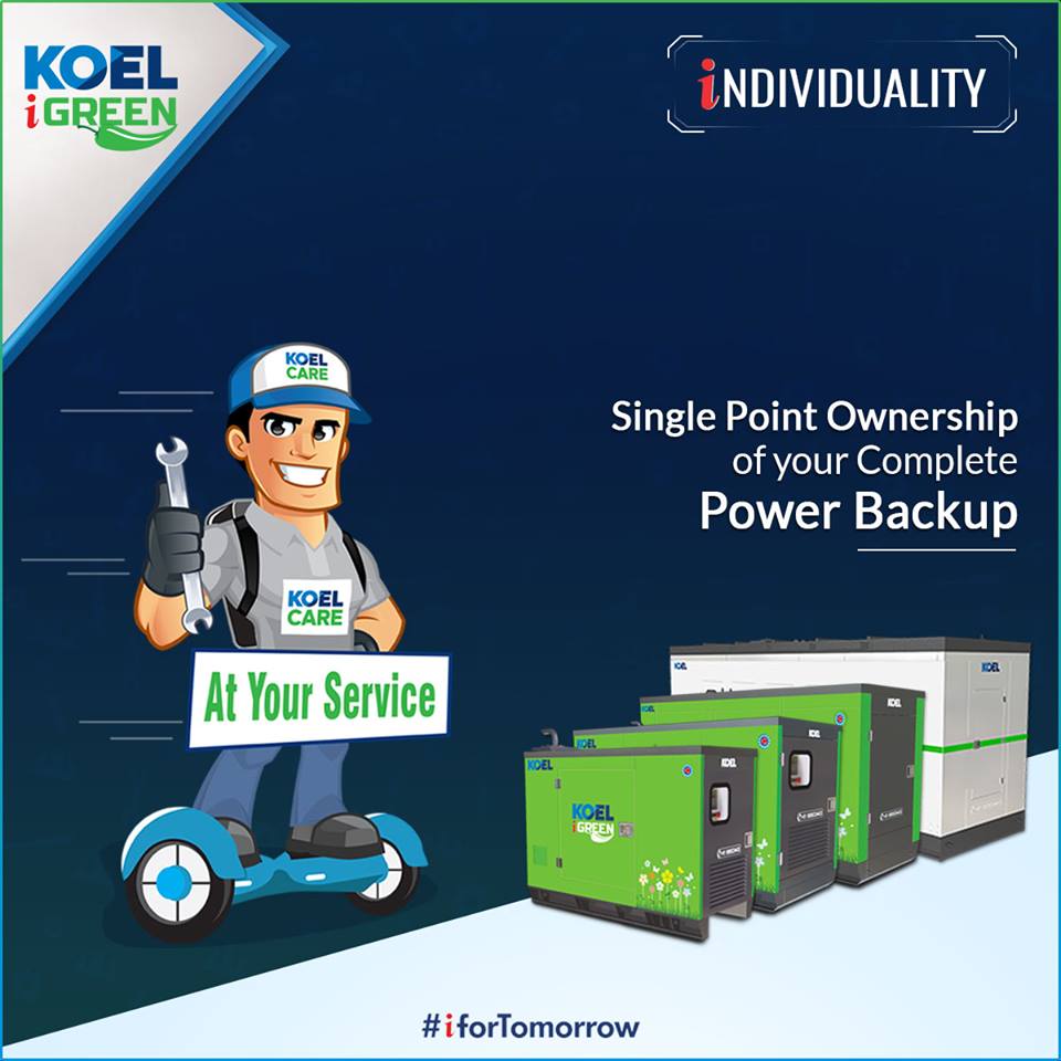 Comprehensive Warranty & Single Point of Ownership by KOEL iGreen