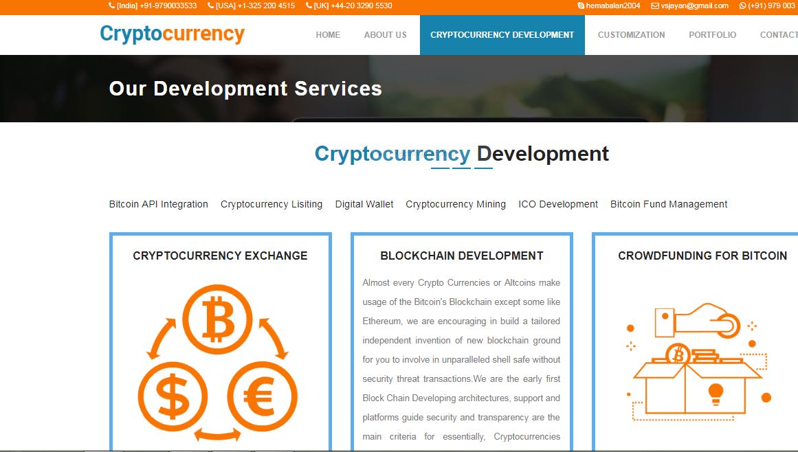 Cryptocurrency Development | Cryptocurrency Service Provider