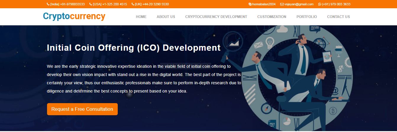 ICO Launch Services India - Blockchain ICO Services India