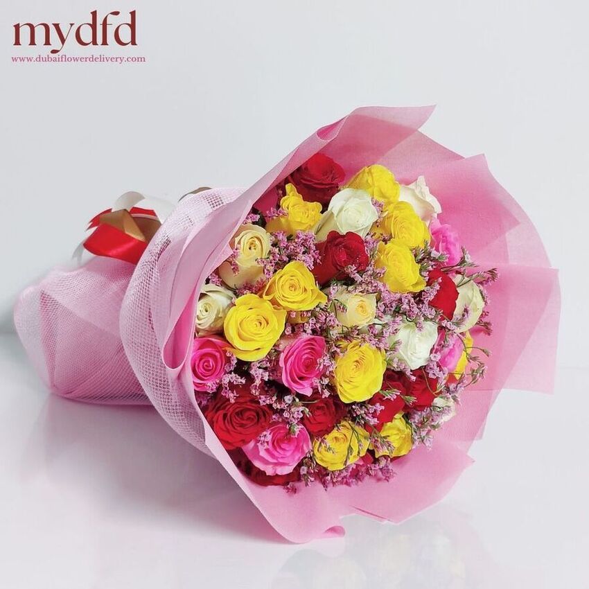 20 Mix Roses Bouquet