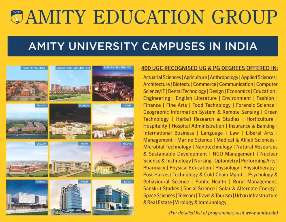 Amity University - All the courses you are looking for here